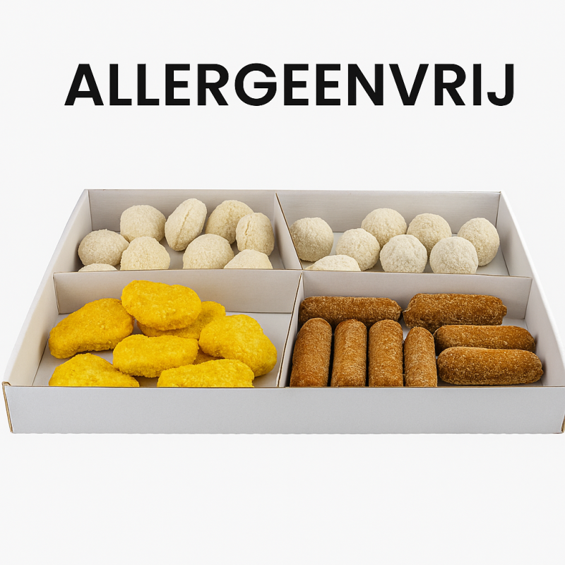 Allergeenvrije snackmix 4 x 10 stuks