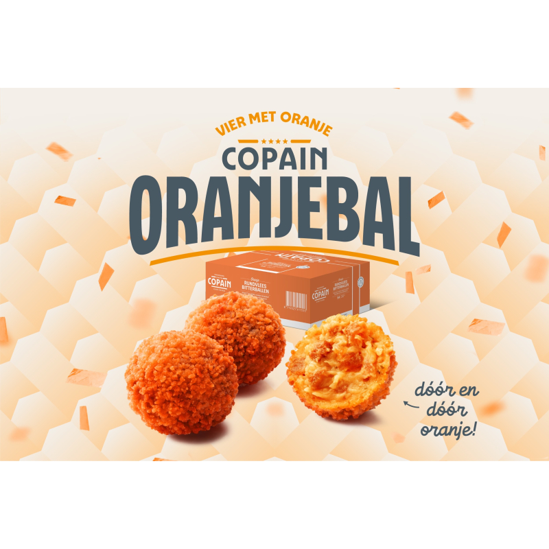 Copain oranje bitterballen 30 gram