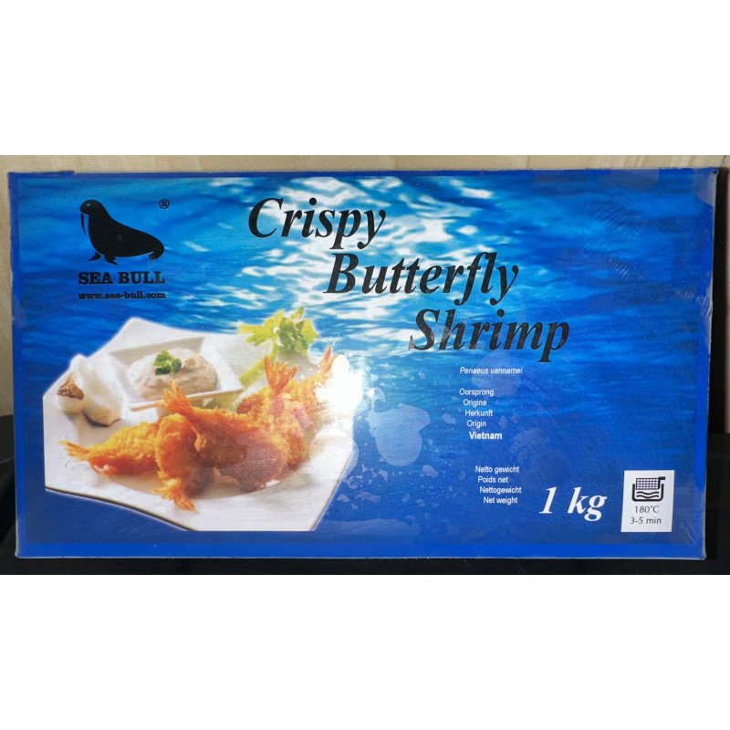 Crispy butterfly garnalen 15 gram