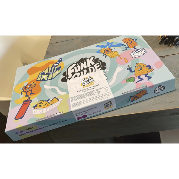 Funk Gilde alpenkaas mini kroket met kimchisap 30 gram 