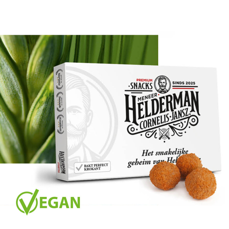 Meneer Helderman Plant Aardig bitterballen 30 gram (vegan)