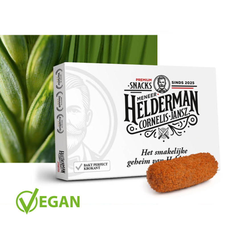 Meneer Helderman Plant Aardig kroketten 80 gram (vegan)