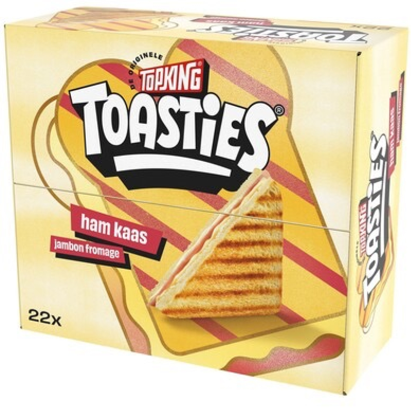 Toasties tosti's ham kaas 95 gram