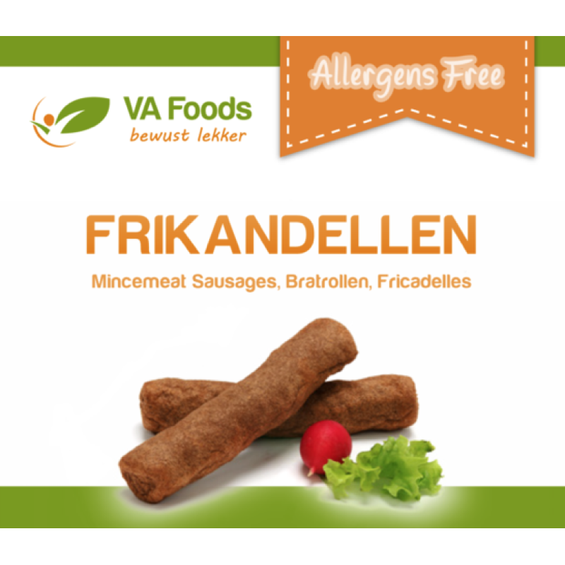 Frikandellen 70 gram  (allergeenvrij) 