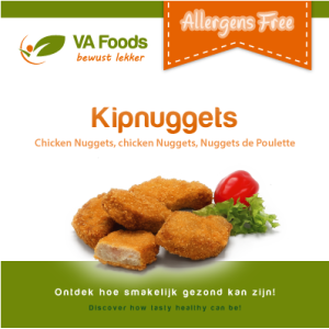 Kipnuggets 2,5 kilo (allergeenvrij)