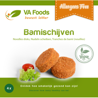 Bamischijf 80 gram (allergeenvrij en vegan)