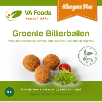 Groentebitterballen 25 gram (allergeenvrij)