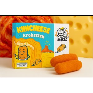 Kimcheese lunch kroket 80 gram  Kimcheese lunch kroket 80 gram