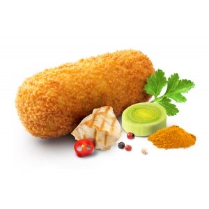 Pikante kipcroquetten 80 gram