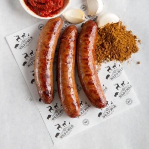 Merguez met ree en wild zwijn - 100 gram Merguez met ree en wild zwijn - 100 gram
